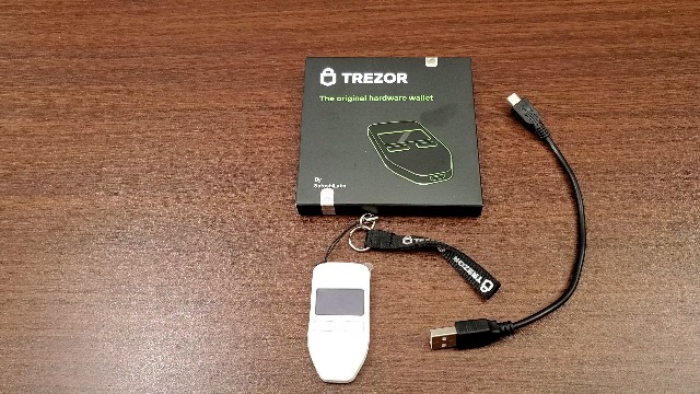 Trezor Model One - Crypto Hardware Wallet